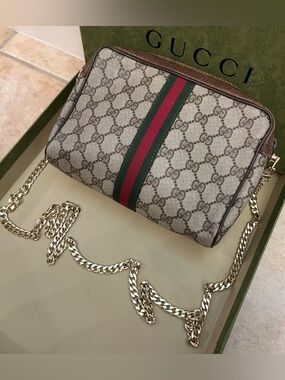 Gucci Beige GG Crossbody